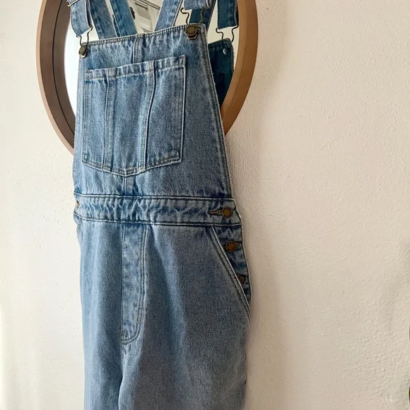 Rollas Light Blue Denim Overalls - Picture 10 of 15